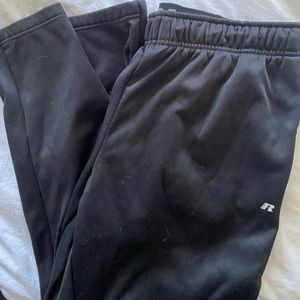 Men’s Black Russell Sweats/Soccer Pants